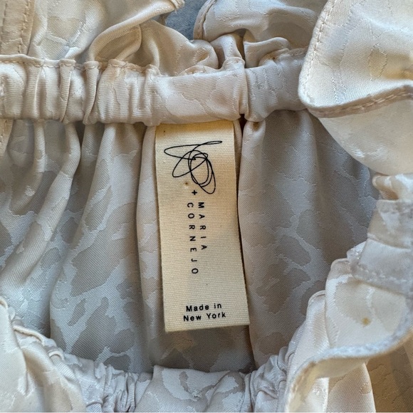 Maria Cornejo Gaban Ruffle Collar Blouse, Size 2, US Size XS-S - Picture 7 of 16